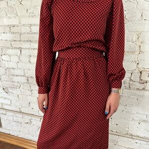 Vintage Albert Nipon Dress Secretary Executive Hong Kong